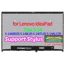 New Lenovo IdeaPad Flex 5-14ALC05 5-14ARE05 Lcd Touch Screen 14" FHD 5d10s39641