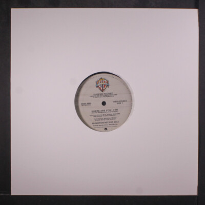 EUGENE RECORD: where are you Warner Bros. Records 12'' Single 33 RPM