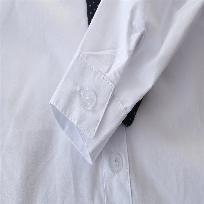 Conjunto de ropa chaleco traje pantalones manga larga caballeros trajes bebé niño pequeño Foto 4 de 4