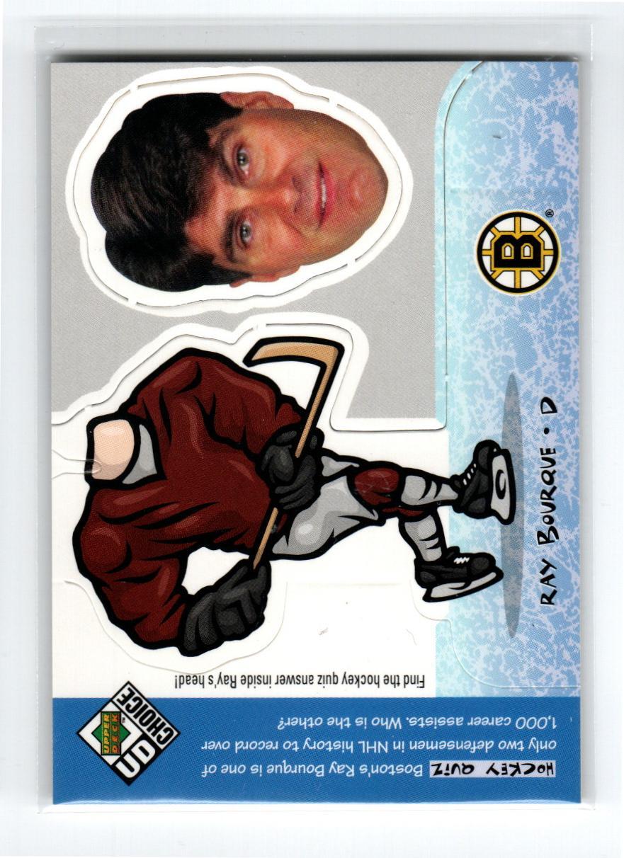 1998-99 UD Choice Mini Bobbing Head #BH3 Ray Bourque