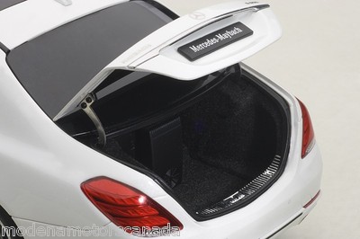 2015 MERCEDES MAYBACH S-KLASSE S600 (SWB) WHITE 1:18 by