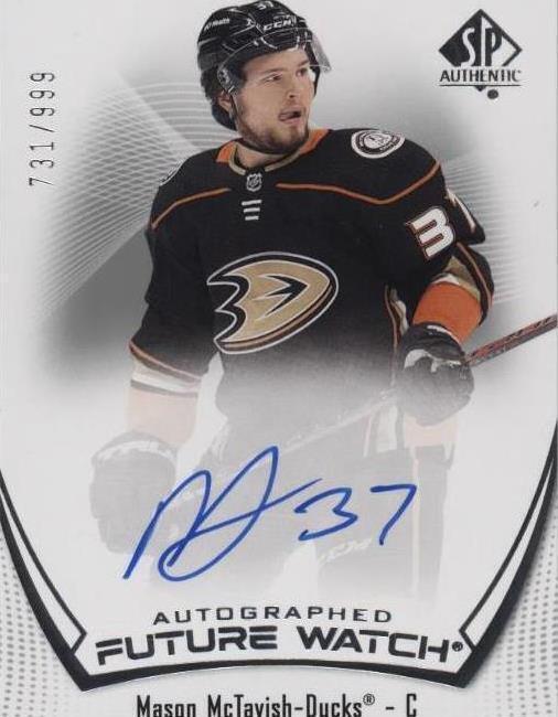 2021-22 SP Authentic - Mason McTavish #182 - 1 of 1
