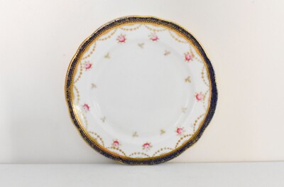 CHINA Hammersley & Co Longton England GOLD Beilagenteller - TOP ZUSTAND - SCHNELLER VERSAND