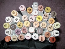 OHUHU Skin Tone Double Tip Marker Pen Brush 36 Colors Brush/Fine Blend on Each