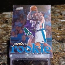 1998-99 Topps Stadium Club Robert Traylor Prime Rookie Basketball Card. #P6