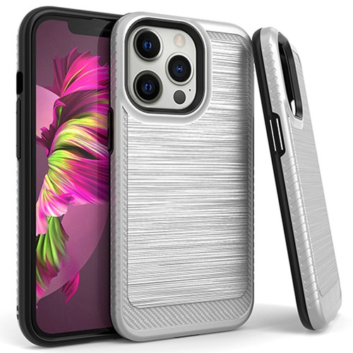 for iPhone 13 Pro 6.1" Case Metallic Carbon Texture Slim Protector Cover+Prytool - Picture 5 of 21