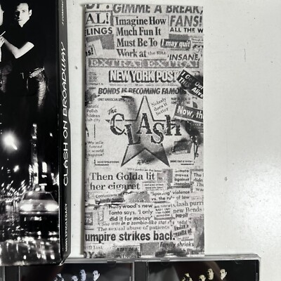 The Clash - Clash On Broadway 1991 Epic Rock New Wave 3 x CD Box 