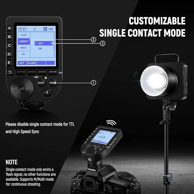 NEEWER Q4 400Ws 2.4G TTL Flash HSS Outdoor Strobe Light Photography Monolight - Image 3 of 4