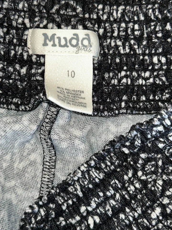 Pantalones de pierna ancha con cintura elástica talla 10 usados en excelente estado para niñas Foto 3 de 3