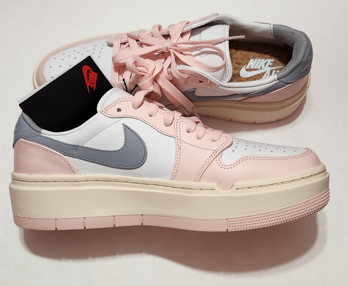 WMNS Nike Air Jordan 1 Elevate Low Pink White Womens 10.5 Shoes