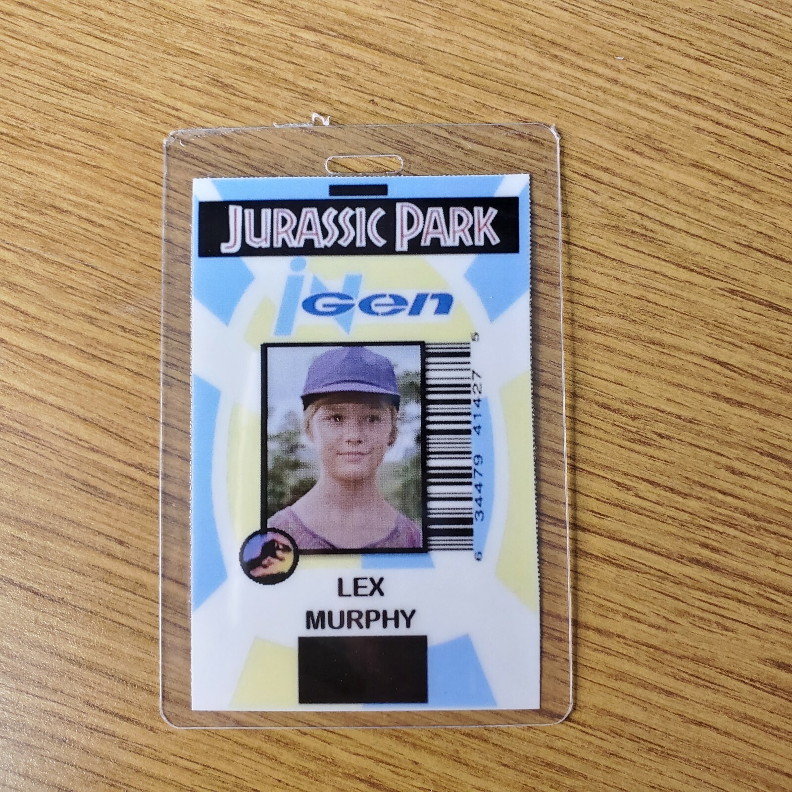 Collectables Jurassic Park ID BadgeIngen Dr Ellie Sattler style B