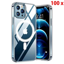 Wholesale Lot For iPhone 17 16 15 Pro Max 14 Mag Safe Case Magnetic Clear Cover