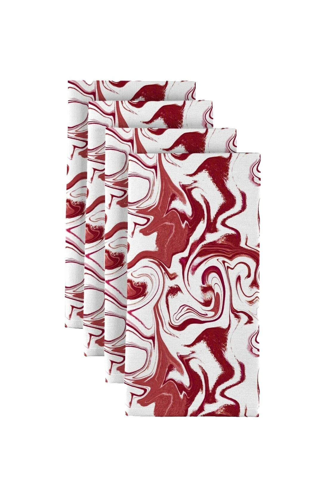 Abstract 100% Polyester Napkins