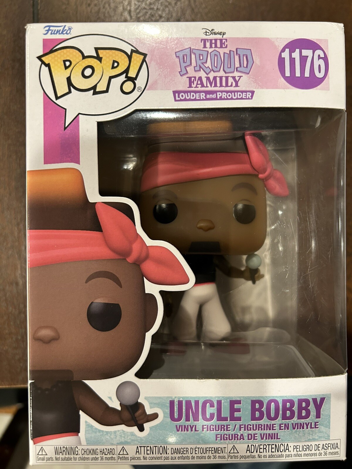 Uncle Bobby #1176 - The Proud Family Pop! Vinyl Figure New