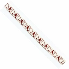 Band Cotton Birds Red 1,5 CM X 2 M