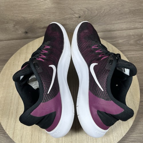 Nike Flex RN 2018 Purple White Running Shoes AA7408-012 Womens Size 10 - Picture 7 of 11