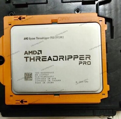 AMD Ryzen Threadripper PRO 5975WX CPU Processor 3.6GHz 32 Core 64 Thread sWRX8