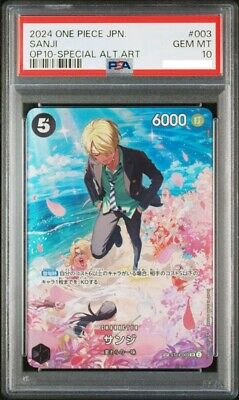 PSA 10 Sanji SR ST14-003 SPJapanese ONE PIECE Card Royal PSA 10 Sanji SR ST14-003 SPJapanese ONE PIECE Card Royal