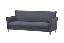 Divano Madison 3 posti colore antracite funzione letto 207x93xH80 cm