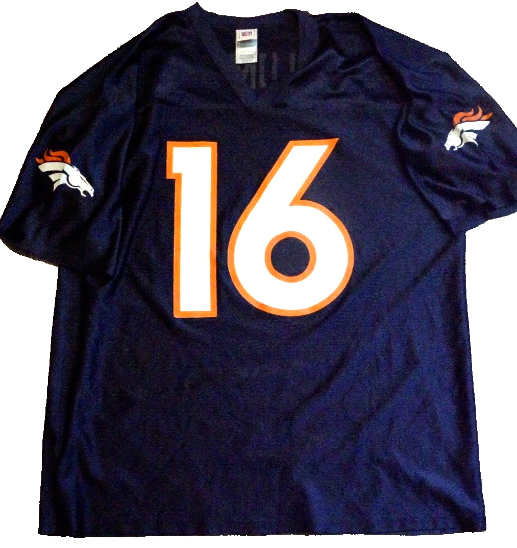 NFL Team Apparel Jake Plummer #16 Denver Broncos Football Jersey