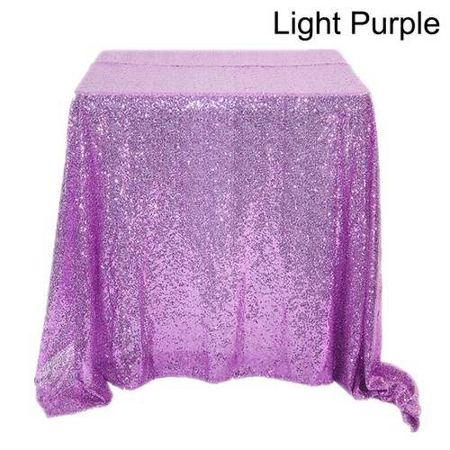 Cubierta de mantel rectangular lentejuelas brillantes oro rosa plata boda fiesta decoración - Imagen 20 de 26