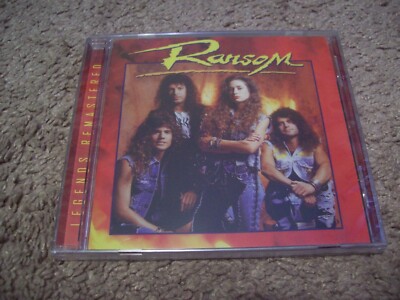 Ransom - S/T CD *RARE* 2021 Retroactive *SEALED* Christian Metal Sara Tennison