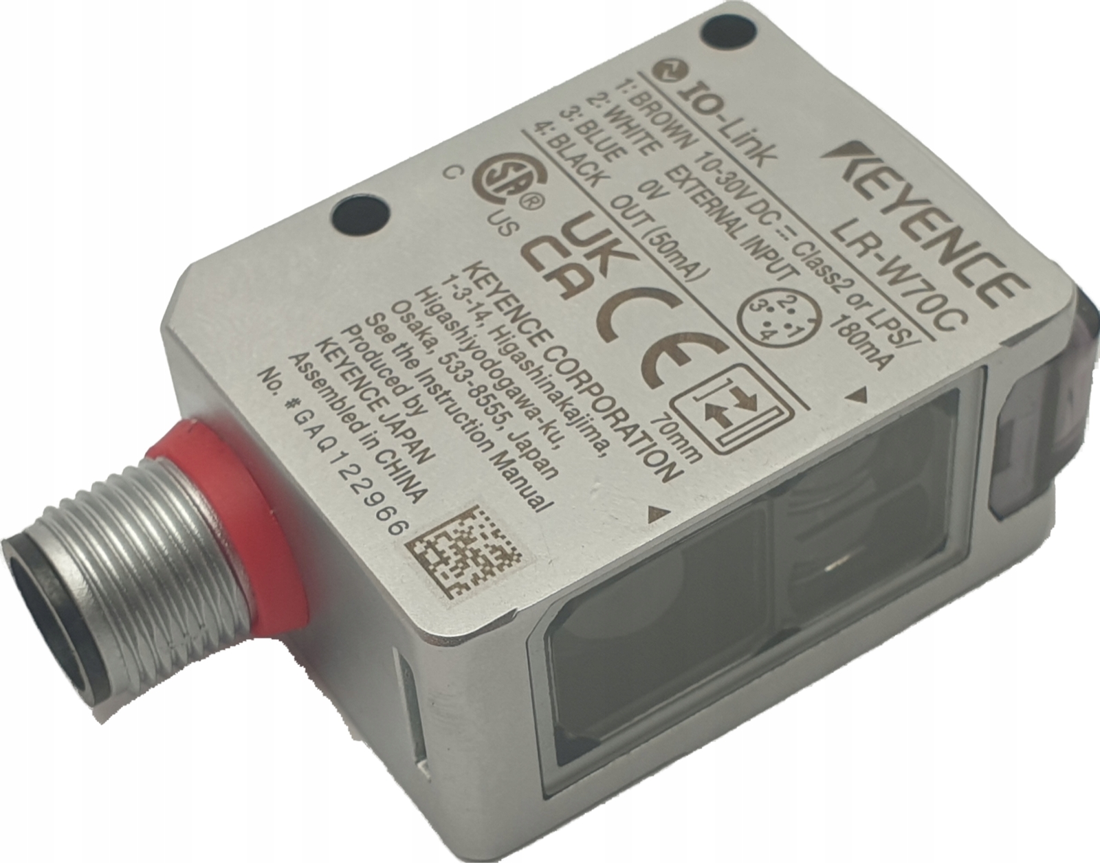 photoelectric sensor KEYENCE LR-W70C M12 4-pin /#G R0AT 8369