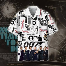James Bond 007 Music Hawaiian Shirt Singer Hawaiian Shirt
