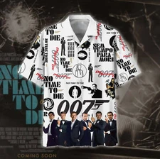 James Bond 007 Music Hawaiian Shirt Singer Hawaiian Shirt