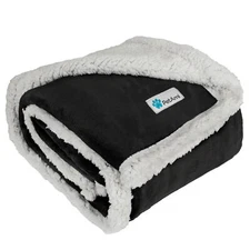 Dog Blanket for Small Medium Large Dog Puppy Cat Reversible Soft Fleece Sherpa