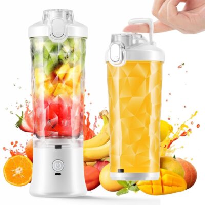 Tragbarer Mixer 600ml Smoothie Mixer Mini Mixer Mobiler Standmixer