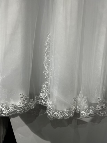 JJ's House White Ball-Gown/ Princess Floor Length Dress Size 10 - Picture 3 of 14