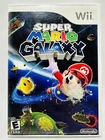 Nintendo Wii SUPER MARIO GALAXY Game NO MANUAL Pre-Owned
