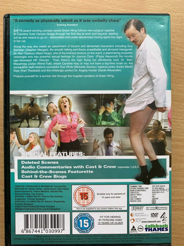 Alan Statham Green Wing Characters Green Wing Series (DVD, 2006