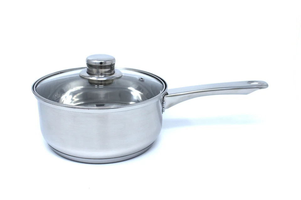 CONCORD 7-Piece Stainless Steel Cookware Set, includes Pots and Pans - Image 3 of 4