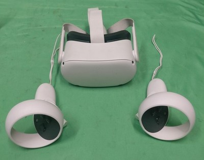 Oculus Meta Quest 2 128GB VR Headset White KW49CM Tested Bundle - No Box/CHGR