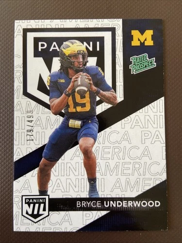 2025 National Silver Pack Bryce Underwood Rated Prospect /499 #NIL9