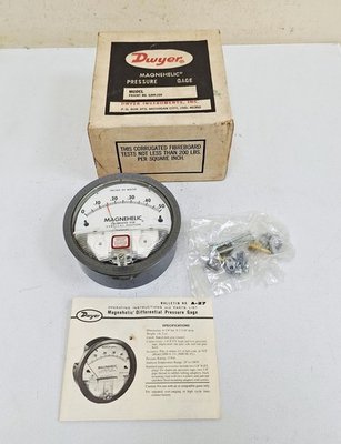 #ad Dwyer Instruments Model 2000 0 Magnehelic Pressure Gage 15 PSIG $199.00
