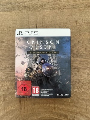 Crimson Desert Steelbook Edition Sony PlayStation 5 PS5 Wie Neu + Codes