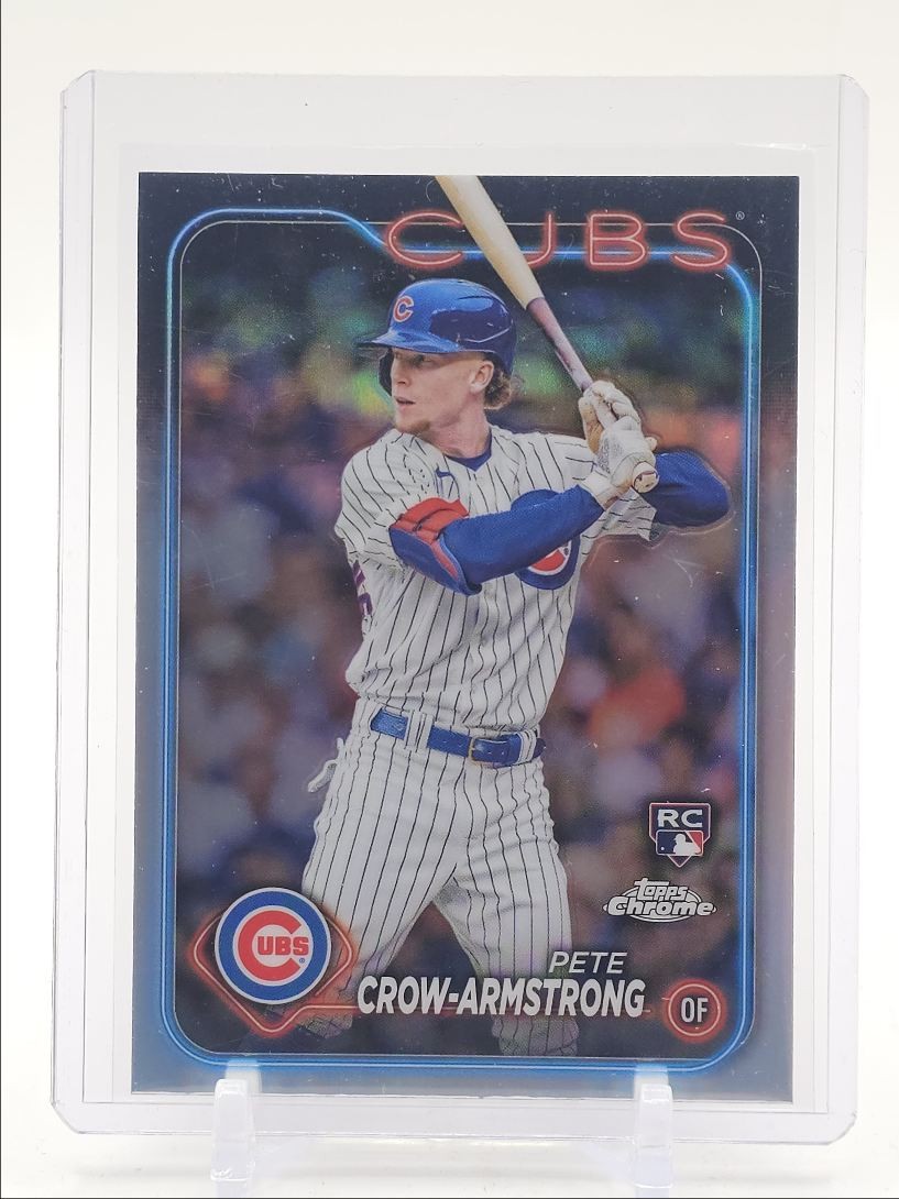 PETE CROW-ARMSTRONG 2024 TOPPS CHROME ROOKIE REFRACTOR CUBS #16 RC Q5715