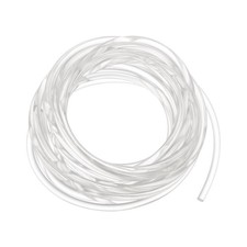 Round Belts 5mm Dia 5 Meters Length Smooth Surface PU Polyurethane, White