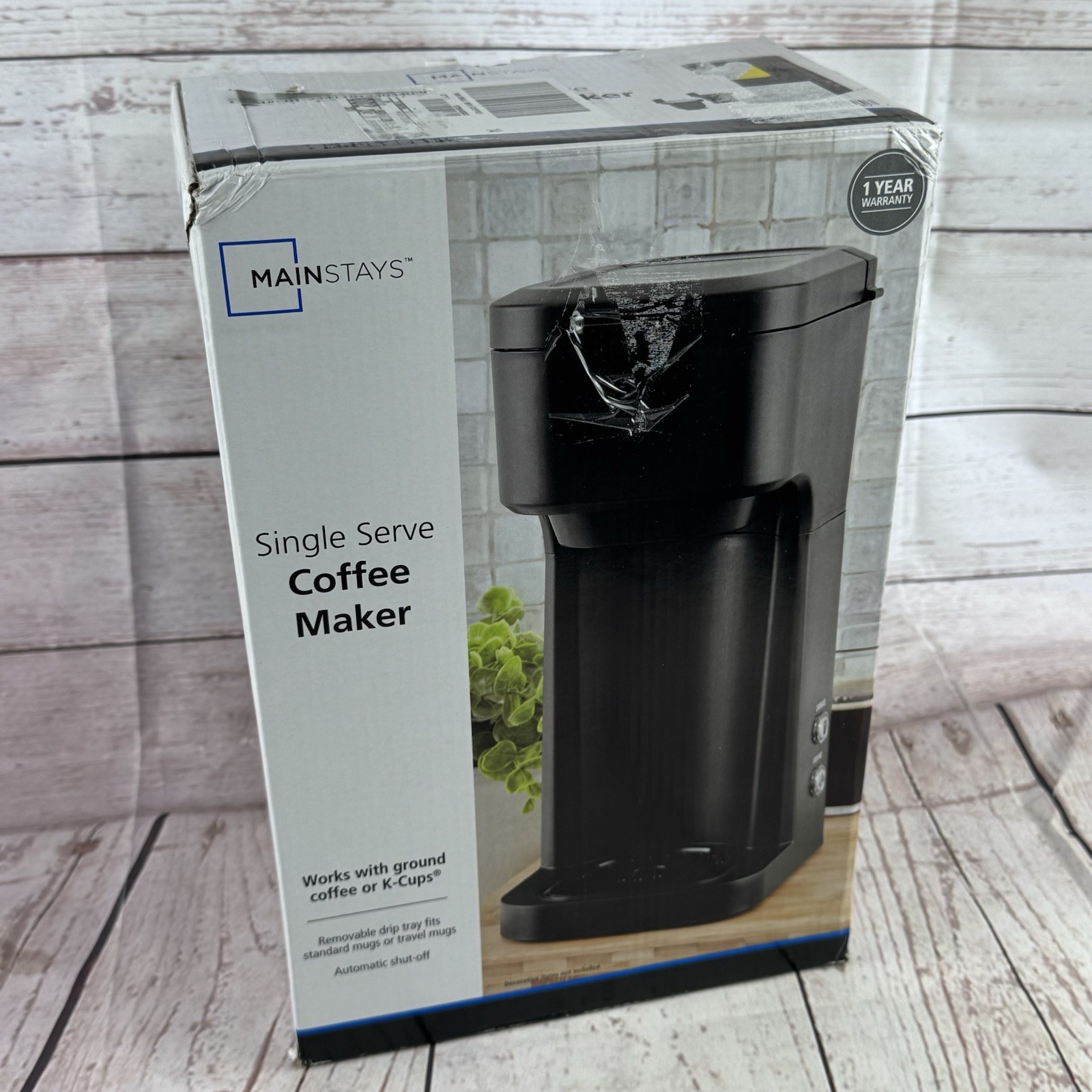 Black Matte K Cup Pod Ground Coffee New