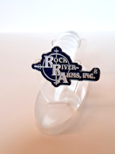 Handgun Firearm Gun Safe Shelf Display Rod - 9/16" Rock River Arms Emblem Topper
