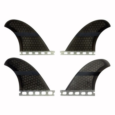 Jeff Mccallum Quad Fins Futures Honeycomb Captain Fin 