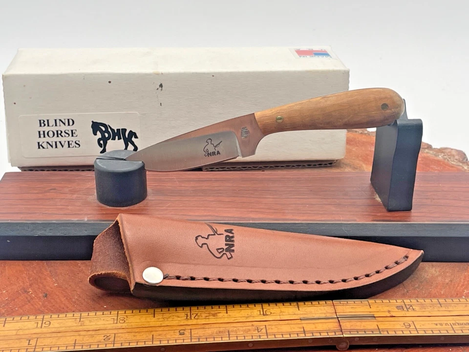 Заказ ручной работы слепой лошадь ножи фиксированное лезвие NRA PA патриот нож--2979.24 - Изображение 2 из 4