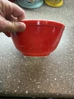 PYREX - 1 1/2 QT. - #402 PRIMARY Red Mixing Bowl