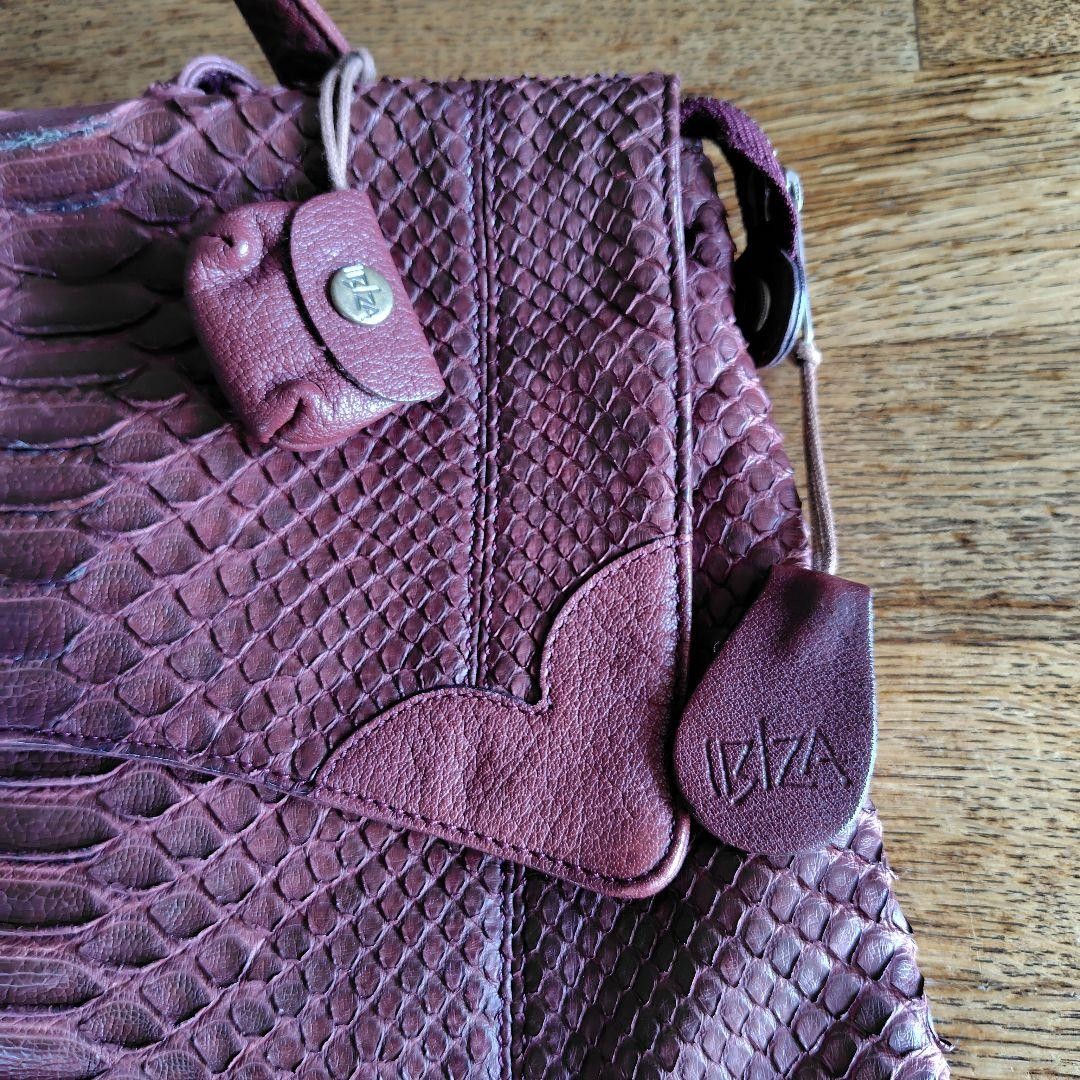 Ibiza Python Exotic Backpack with Charm, Stylish … - image 3