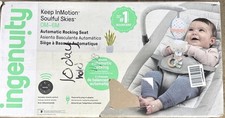 Ingenuity Keep Inmotion Automatic Baby Rocker Seat, with Remote Con... Fast Ship
