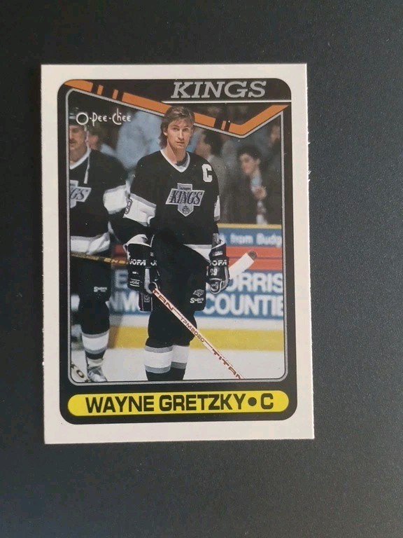 Wayne Gretzky 1990-91 O-Pee-Chee Card #120 Los Angeles Kings