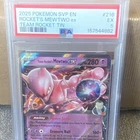 The Pokémon Company Team Rocket's Mewtwo ex SVP Promo EN #216 Holo PSA 5